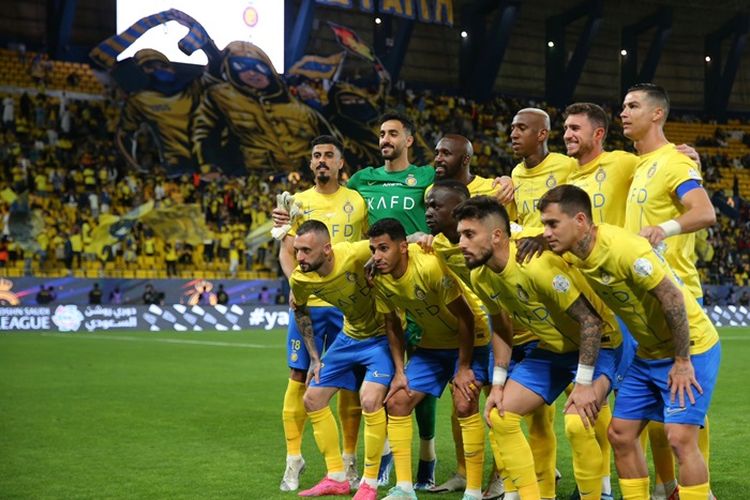 Statistik Al Nassr VS Al Ettifaq, Tim Cristiano Ronaldo Dominasi Permainan