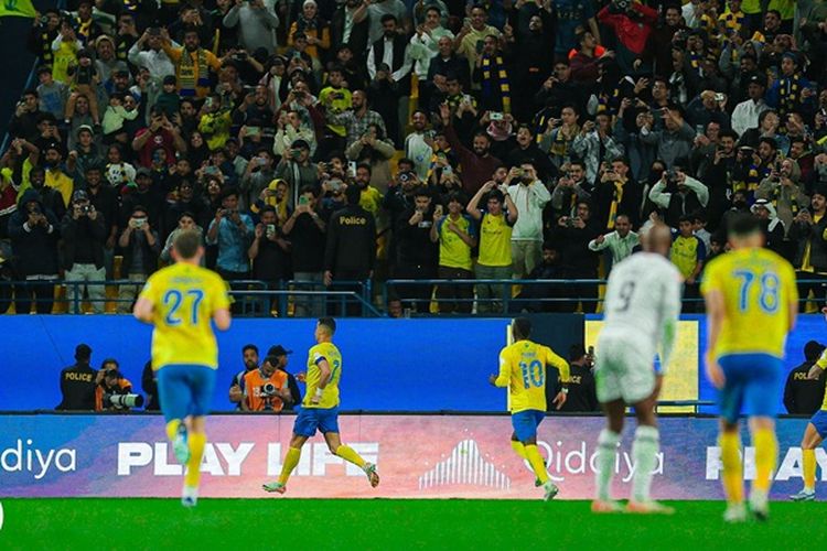 Cristiano Ronaldo, Alex Telles, dan Marcelo Brozovic Sumbang Gol, Al Nassr Bungkam Al Ettifaq