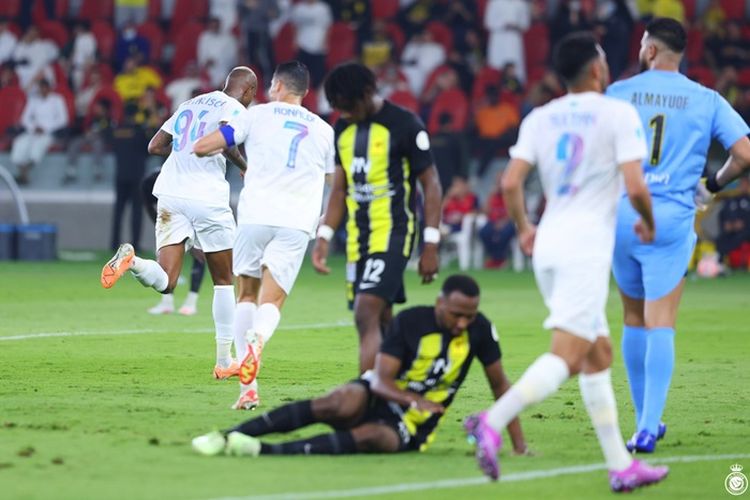 Hasil Al Ittihad VS Al Nassr 2-5, Talisca Sumbang Gol, Ronaldo-Mane Cetak Brace