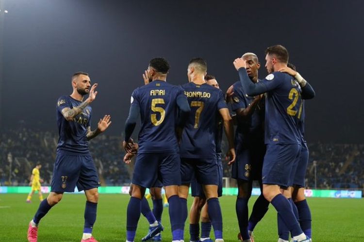 Ronaldo Diganjar Kartu Kuning dan Sumbang Gol, Statistik: Al Nassr 6 Tembakan ke Gawang dan Al Taawon 8 Tembakan ke Gawang