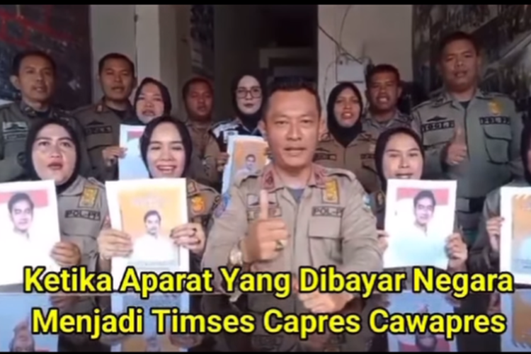 Video Satpol PP Dukung Gibran Viral, Bawaslu RI Perintahkan Bawaslu Garut Telusuri Kebenaran Video