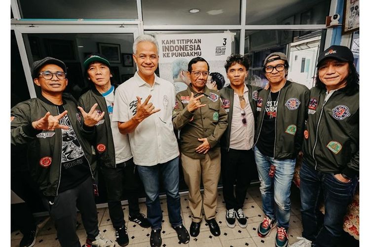 Gelar Kampanye Kreatif di GBK, TPN Ganjar-Mahfud Kolaborasi dengan Slank, Seniman, Aktivis, dan Budayawan