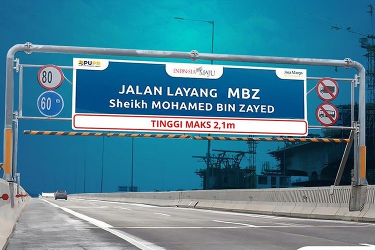 Tarif Tol Layang MBZ Alami Kenaikan Pada 9 Maret 2024, Intip Besaran Tarif Gol I Hingga V