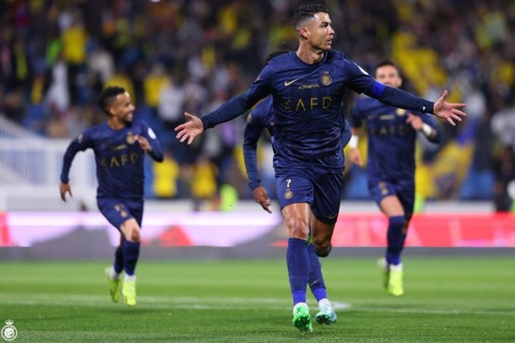 Al Nassr Bantai Abha 8-0, Cristiano Ronaldo Cetak Hat Trick dan 2 Assist Hanya di Babak Pertama