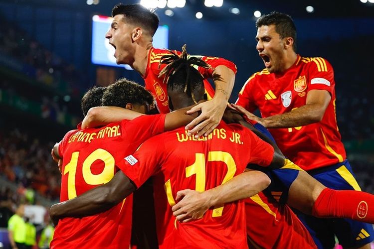 Georgia Sempat Buat Kejutan, Spanyol Akhirnya Pesta Gol dan Dipastikan Lolos ke Perempat Final EURO 2024