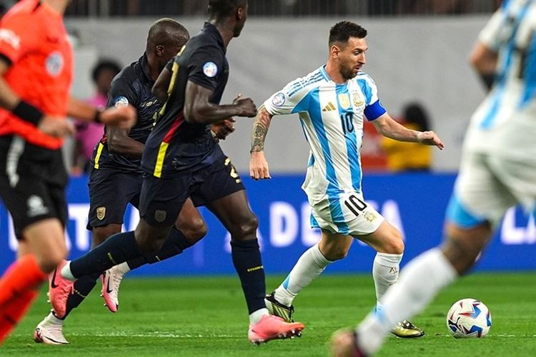 Pelatih Argentina Tetap Puji Leonel Messi Usai Gagal Eksekusi Penalti Saat Adu Tos-tosan Lawan Ekuador di Copa Amerika 2024