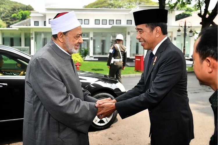 Jokowi Terima Kunjungan Grand Syekh Al Azhar, Tiga Poin Penting Ini Jadi Bahasan