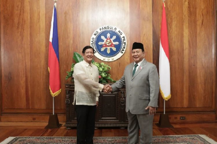 Menhan Prabowo Bertemu Presiden Filipina Marcos Jr: Bahas Pertahanan hingga Forum Bilateral