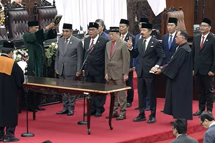 Daftar Pimpinan MPR 2024-2029: Ketua Ahmad Muzani dari Fraksi Gerindra , Ini Nama 8 Wakilnya