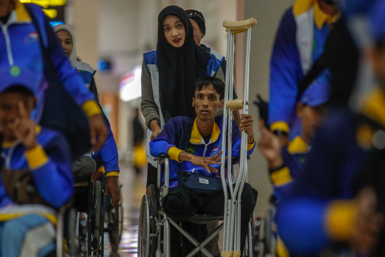 Mengintip Penjemputan Kontingen Peparnas XVII Solo 2024, Aspek Keamanan dan Keselamatan Atlet Disabilitas Jadi Prioritas