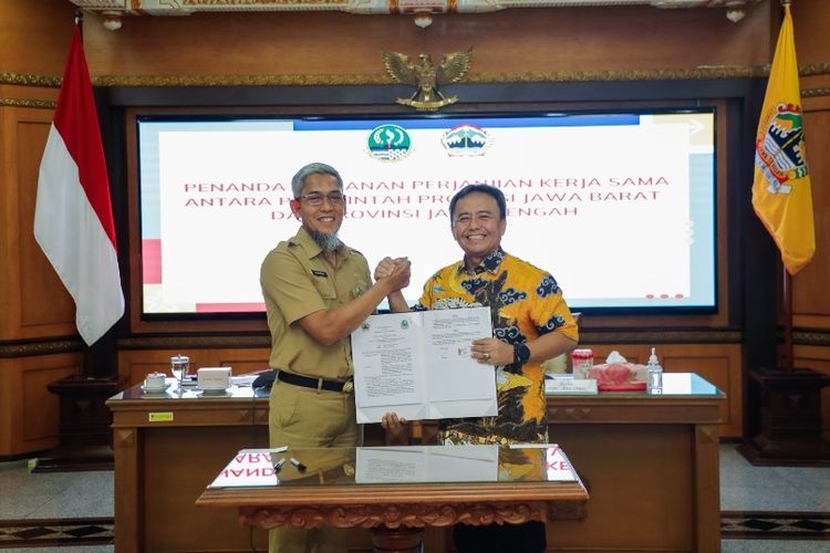 Pemprov Jateng-Jabar Kerja Sama Pengembangan Wilayah Perbatasan, Sekda Sumarno Singgung Ketersediaan Air Baku