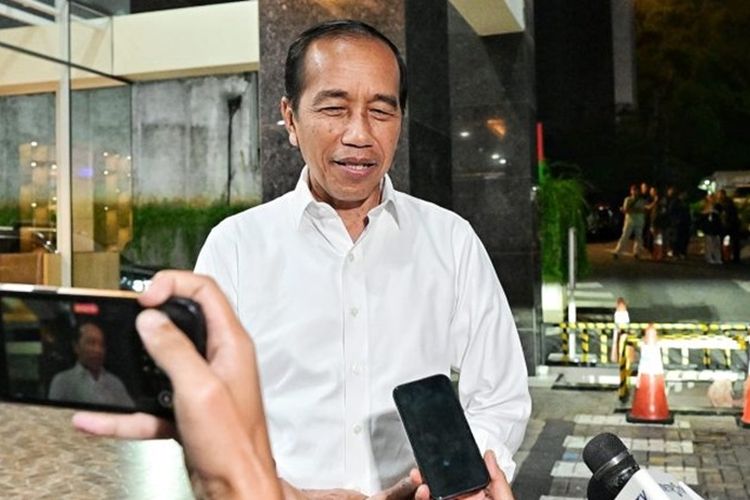 Momen Pertemuan Pertama dengan Cucu Keenam, Bebingah Sang Tansahayu, Presiden Jokowi Ngaku Nggak Berani Gendong