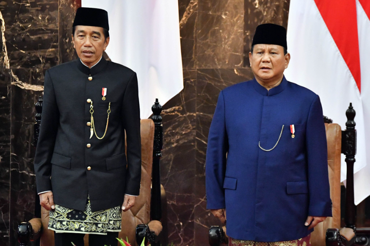 Pelantikan Presiden-Wapres: Prabowo 'Standing Applause' untuk Presiden Jokowi dan Ma’ruf Amin 