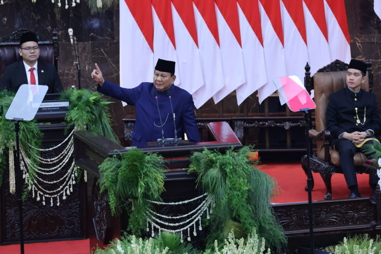 Pidato Pertama, Presiden Prabowo Ungkap Komitmen hingga Soroti Tantangan Bangsa: Janganlah Takut, Kita harus berani!