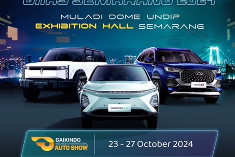 GIIAS Semarang 2024, Chery Hadirkan Tiggo 5X dan 8, Omoda E5 hingga iCAR 03