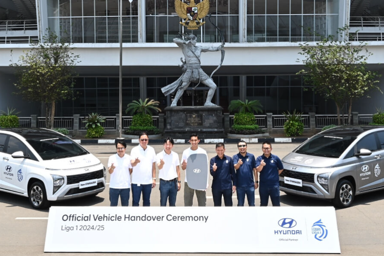 Saat Hyundai Stargazer Jadi Official Vehicle Partner Liga 1 Indonesia: Kendaraan Operasional dan Hadiah Pemain