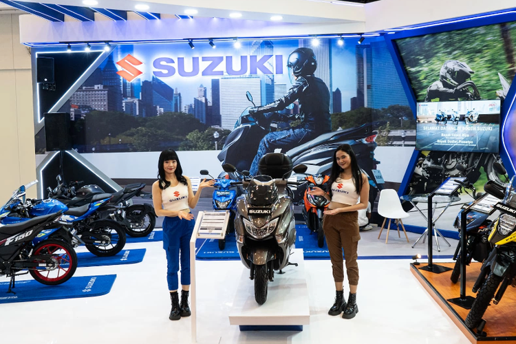 Suzuki Indonesia Pamer Sederet Sepeda Motor Unggulan di IMOS 2024 dengan Promo Menarik