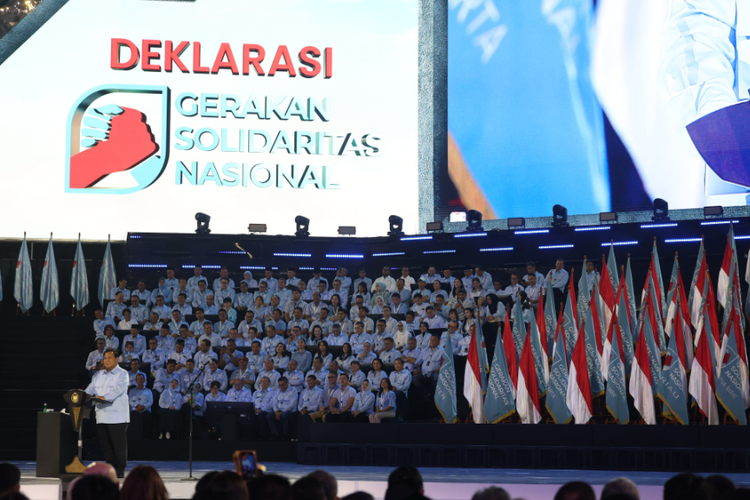 Deklarasi GSN, Prabowo Gugah Semangat Pengusaha RI Bikin Gerakan Sosial Bantu Anak Sekolah Kurang Mampu