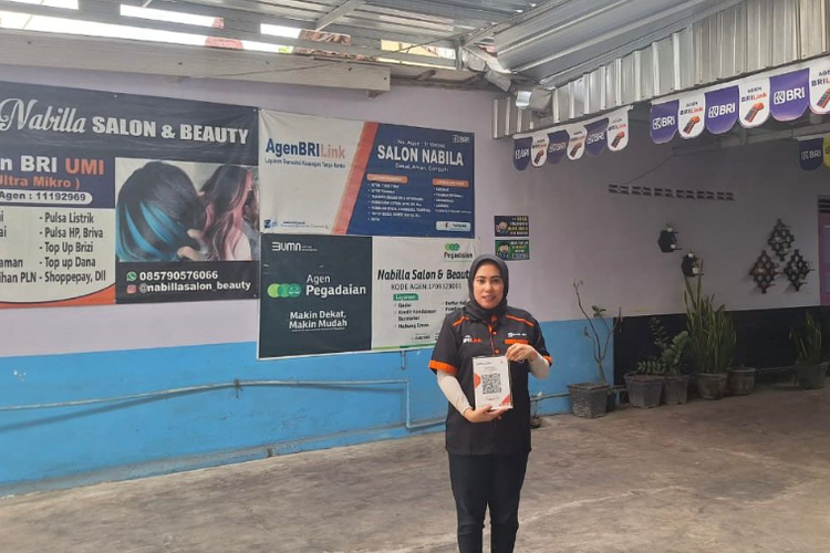 Usaha Salon di Kediri Makin Cuan Sejak Mendapat Pemberdayaan BRI dan Menjadi AgenBRILink