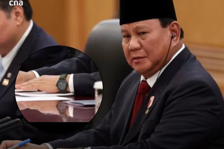 Warganet Puji Prabowo Kenakan Jam Tangan 'Murah' saat Bertemu Presiden China Xi Jinping