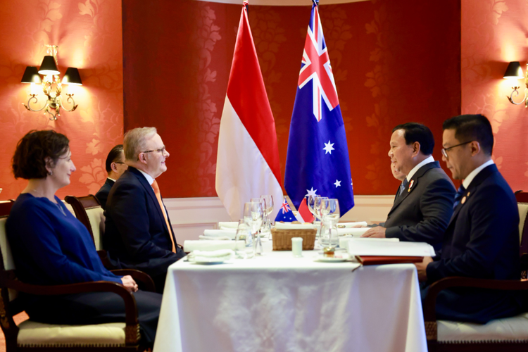 Momen Santap Pagi Presiden Prabowo Bareng PM Australia, Bahas Kerja Sama Pertahanan hingga Ekonomi