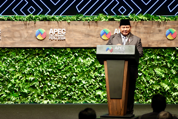 Prabowo Bicara di APEC CEO Summit Peru 2024: Kawasan Pasifik Dinamis dan Punya Masa Depan Ekonomi yang Cerah