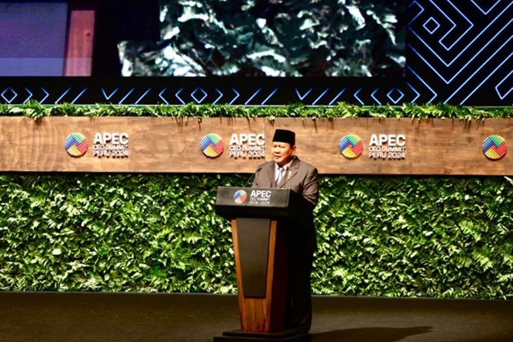 Prabowo di APEC CEO Summit Peru 2024 Singgung Persaingan di Dunia: Pemimpin Negara Perlu Lebih Bijaksana