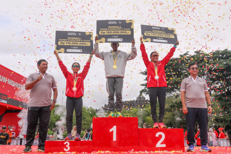 Bank Jateng Borobudur Marathon 2024 Sukses Tumbuhkan Ekonomi Lokal, Ini Kesan Pelari!