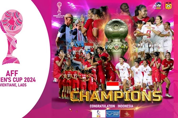 Sejarah dan Rekor Timnas Putri Indonesia Juara Piala AFF Wanita 2024