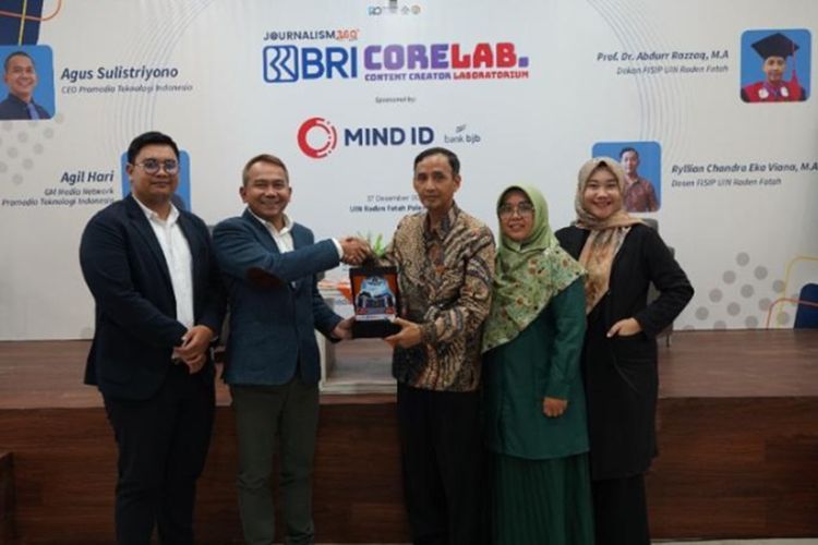 Diskusi Bareng Mahasiswa UIN Raden Fatah, CEO Promedia di BRI CoreLab Palembang: Bisnis Informasi Tak Pernah Mati