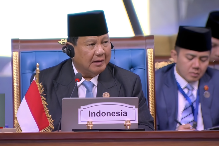 Prabowo Bicara di KTT D-8 Summit Kairo, Dorong Persatuan Negara Anggota: Jika Lemah, Kita Akan Dieksploitasi!