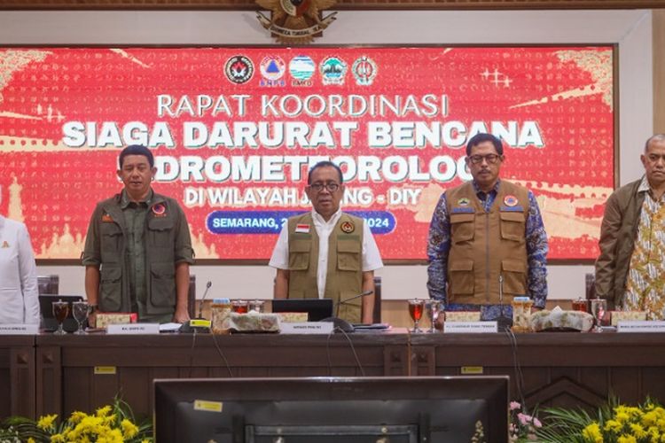 Pemprov dan 33 Daerah di Jawa Tengah Tetapkan Status Darurat Bencana Guna Siaga Menghadapi Hidrometeorologi