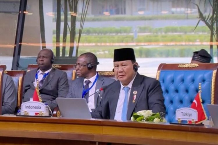 Lantang dan Tegas! Presiden Prabowo Serukan Negara Muslim Bersatu: Kita Harus Bekerjasama dan Tidak Terpecah Belah