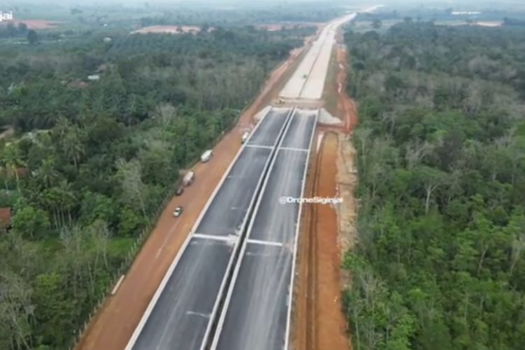 Update Pembangunan Jalan Tol Jambi Palembang Seksi Tiga Mundur Dari