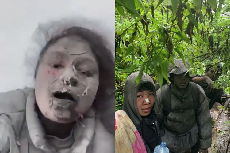 Viral Pendaki Wanita Terjebak di Gunung Marapi Terkena Abu Vulkanik: Tolong Saya, Begini Keadaan di Sini!