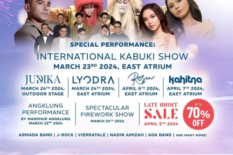 SIMAK! Line Up Pesta Bebas Berselancar 2024, Festival Musik Lintas ...