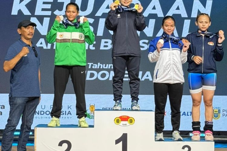 Juliana Klarisa Sapu Bersih 3 Emas di Kejurnas Angkat Besi 2026, Jambi Bidik Dominasi hingga PON 2028