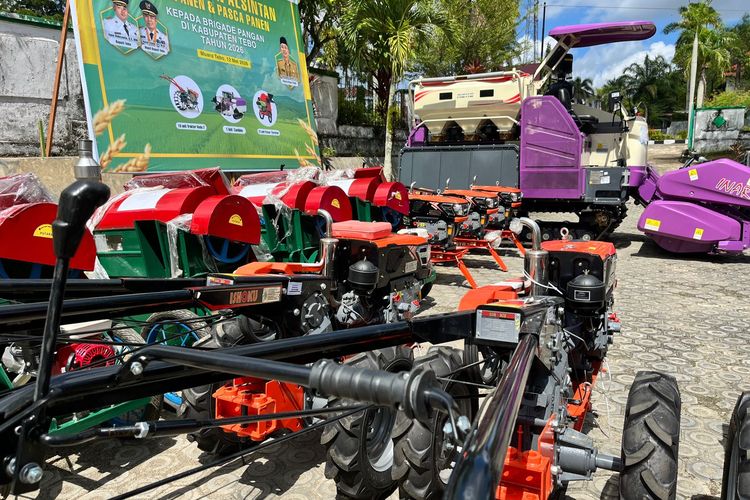 Rp 1,5 M Lebih Alsintan untuk 6 Barigade Pangan di Tebo