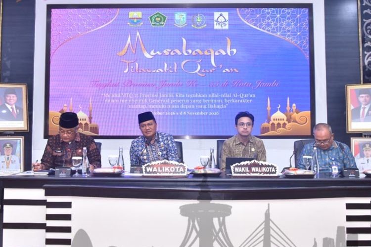 Maulana Pimpin Rapat Persiapan MTQ ke-55 Provinsi Jambi, Ini Jadwal Lengkapnya