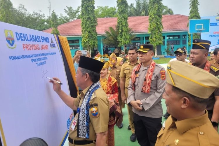 Wagub Jambi Tegaskan SPMB harus Berintegritas, Pastikan Penerimaan Murid Baru Bersih dan Transparan
