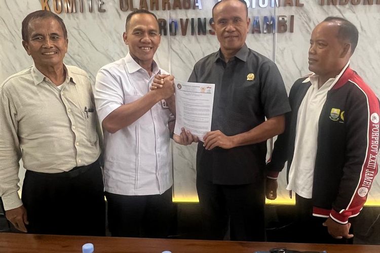 PBTI Tunjuk Ketua Kareteker TI Jambi, SK Resmi Diserahkan ke KONI Provinsi Jambi