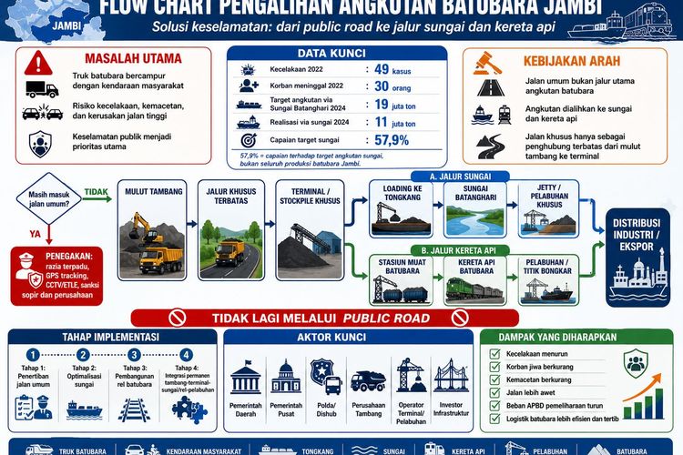 DPRD Jambi: Jalan Umum Harus Bebas dari Truk Batubara