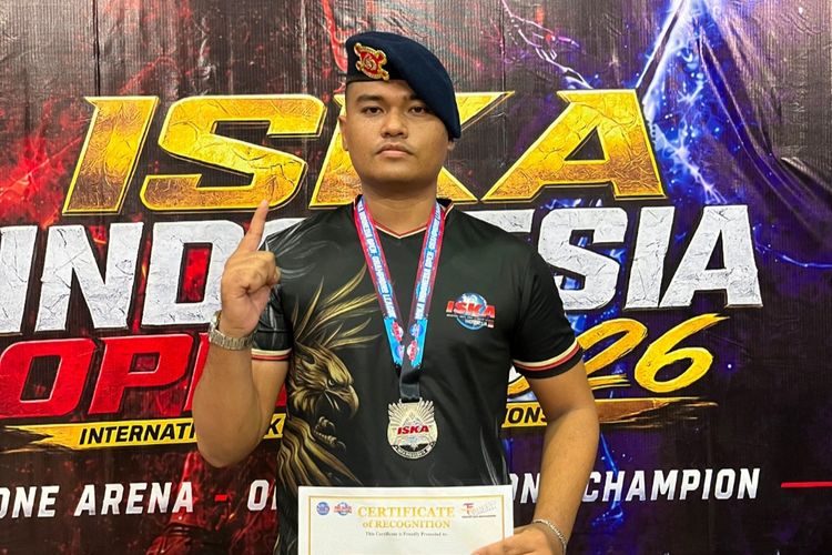 Putra Jambi, Bharada Billy Van Aziz Boston Persembahkan Medali Perak untuk Indonesia di ISKA Indonesia Open Tournament 2026