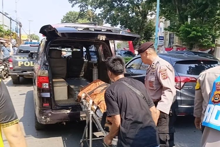 Pria Lansia Tanpa Identitas Ditemukan Meninggal di Depan Toko Kawasan Polda Jambi