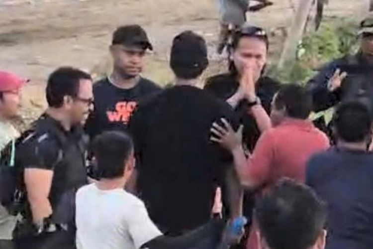Tim Polisi Dihadang Massa saat Tertibkan PETI di Merangin