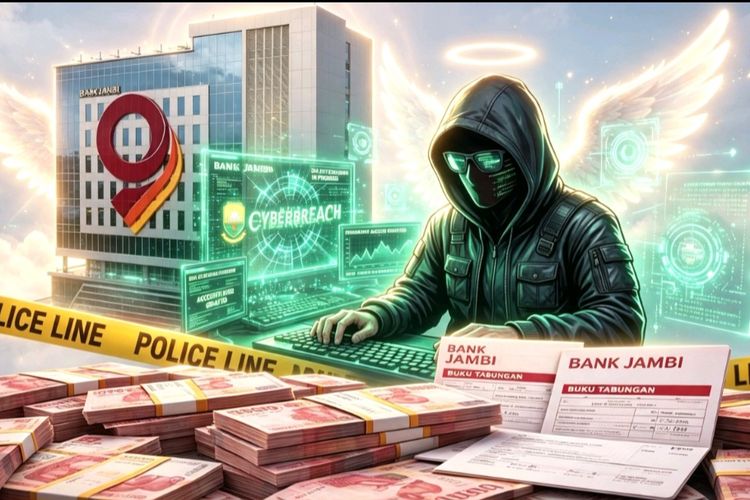 Pembobolan Bank Jambi: Rekening Penampung Disiapkan Sejak Agustus 2025, Begini Persiapan dan Cara Kerja Para Pelaku Peretasan