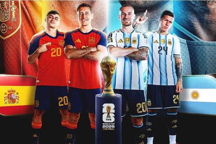 Fakta Mengejutkan Jelang Final Piala Dunia 2026: Spanyol dan Argentina Sulit Dipisahkan, Siapa Jadi Raja Dunia?