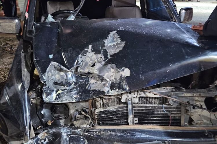 Kecelakaan Isuzu Panther di Kota Jambi, Warga Temukan 3 Jerigen Solar Diduga Diambil dari Gudang Minyak Belakang BPK