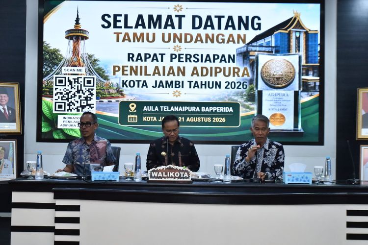 Evaluasi Adipura 2025, Pemkot Jambi Perkuat Tata Kelola Sampah Berbasis Hulu-Hilir