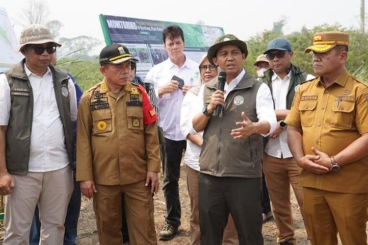 Al Haris Pastikan Karhutla TNBS Belum Masuk Habitat Harimau-Gajah